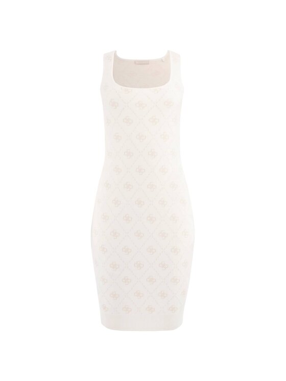 Guess Guess Sukienka codzienna 167511 Biały Classic Fit