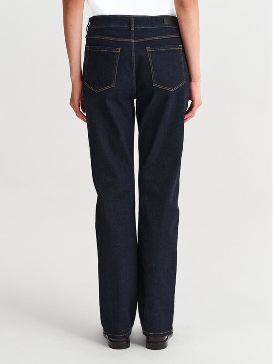 TATUUM TATUUM Jeansy YUKI Granatowy Straight Fit