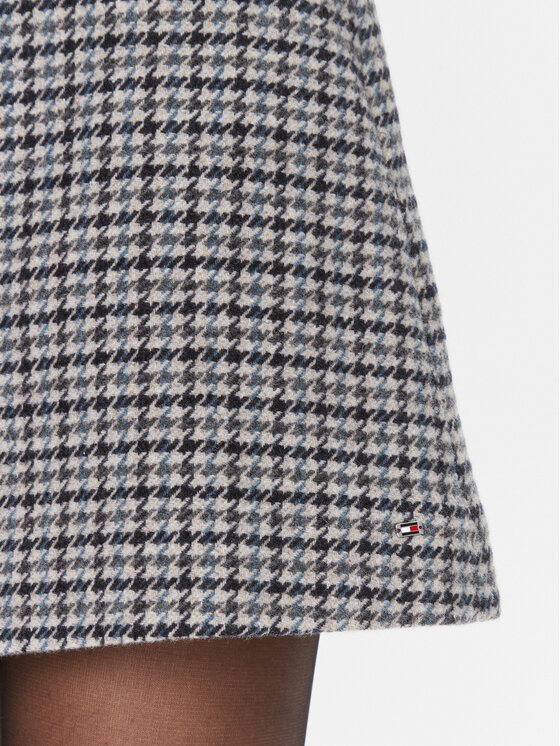 Tommy Hilfiger Tommy Hilfiger Trapézová sukně WW0WW39736 Barevná Regular Fit