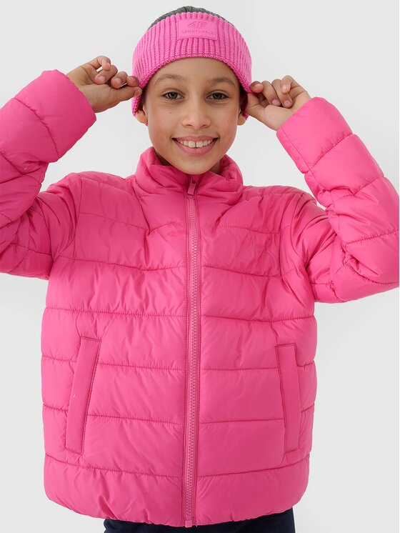 4F 4F Giubbotto piumino 4FJWSS25TDJAF515-54S Rosa Regular Fit