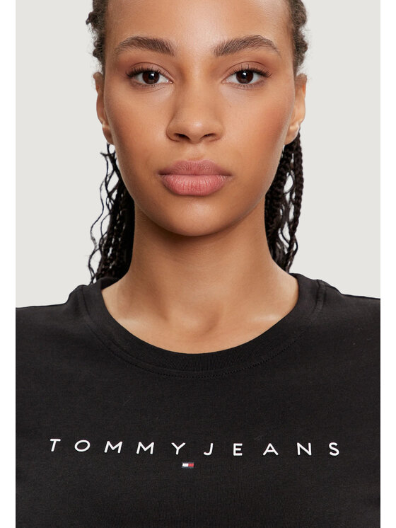 Tommy Jeans Tommy Jeans T-shirt TJW LINEAR TEE Nero Casual Fit