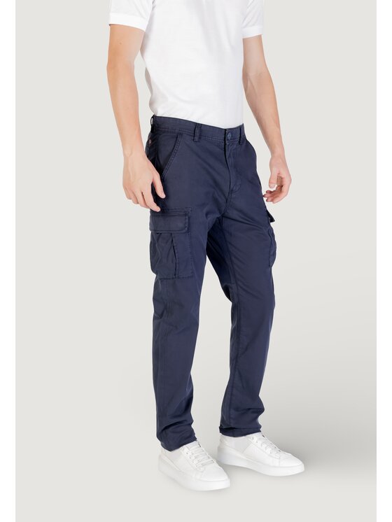 Napapijri Napapijri Παντελόνι chino M-YASUNI SUM Μπλε Bermuda Fit