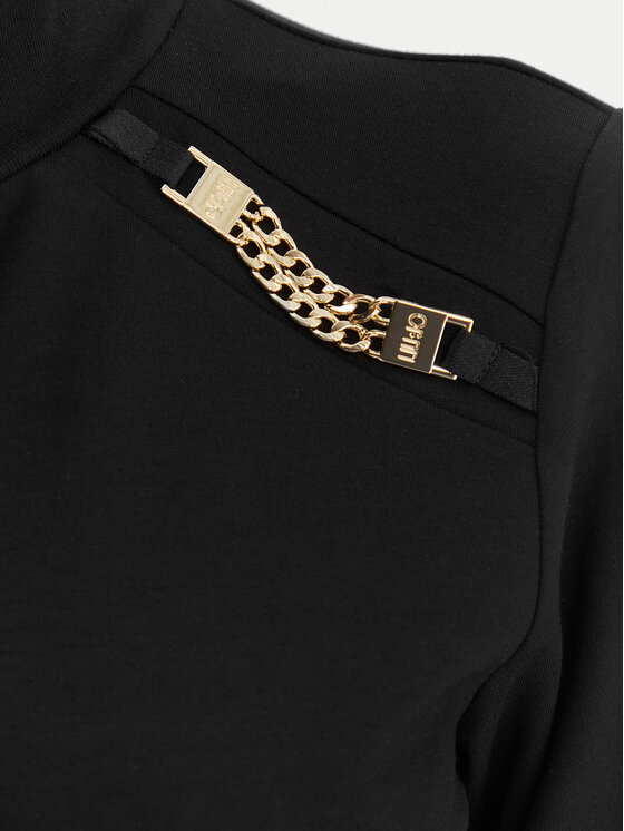 Liu Jo Sport Liu Jo Sport Sukienka codzienna TA6019 JS182 Czarny Regular Fit