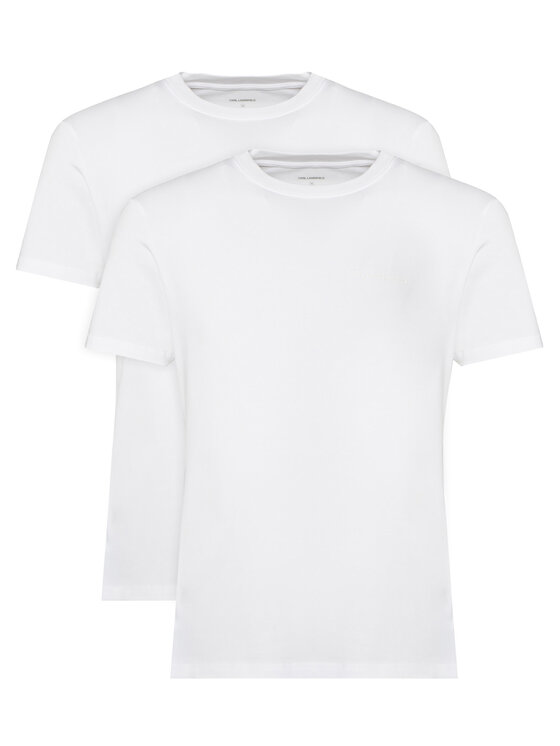 KARL LAGERFELD Set t-shirt majica﻿ A1M47097 Bijela Slim Fit