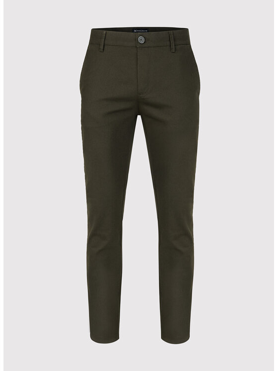 Pako Lorente Pako Lorente Spodnie materiałowe P23WB-WX-001 Zielony Slim Fit