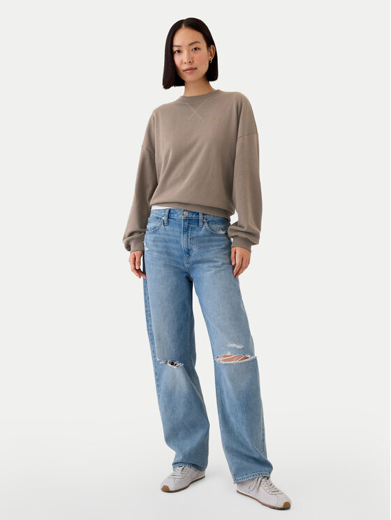 Gap Gap Bluză 476351-09 Bej Regular Fit