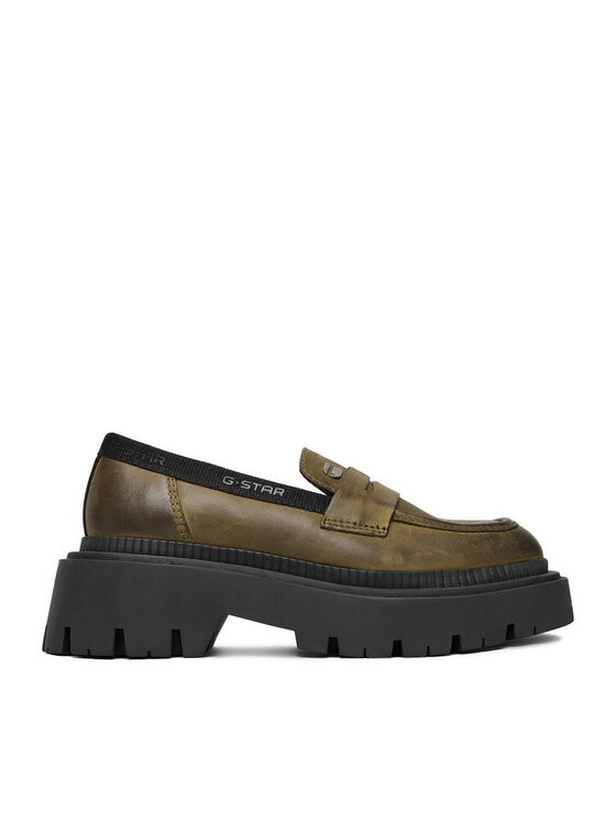 G-Star Raw G-Star Raw Loafersy CEO-WI34-JOSIA-04 Zelená