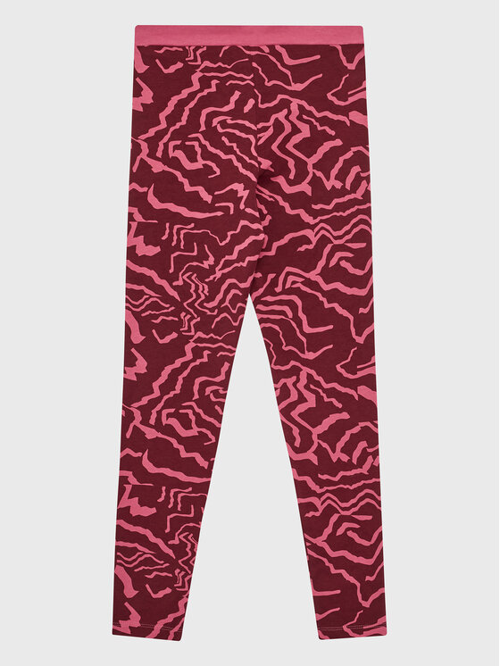 Puma Puma Legginsy Alpha 671067 Bordowy Tight Fit