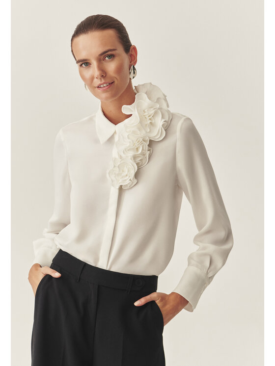 TATUUM Tatuum Koszula CRISTAL Écru Classic Fit