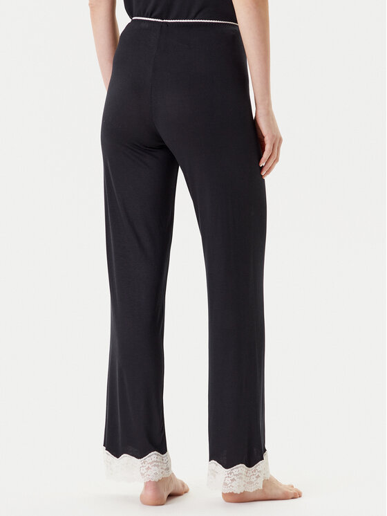 United Colors Of Benetton United Colors Of Benetton Pyjamahose 3Z123F04A Schwarz Regular Fit
