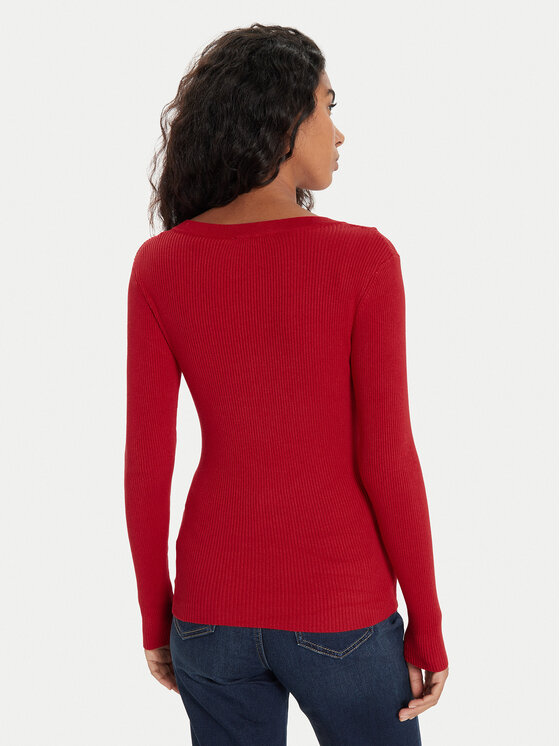 Morgan Morgan Maglione 201-MBANBI.N Rosso Slim Fit