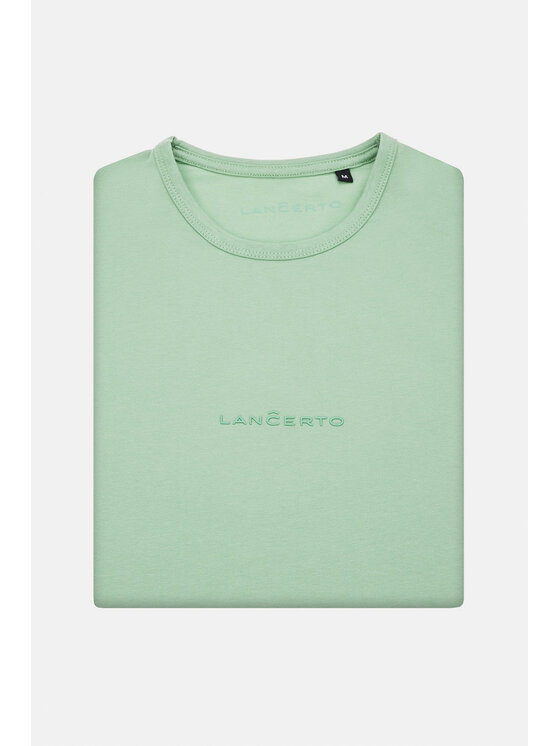 Lancerto Lancerto T-Shirt Steph TS073123000009 Zielony Regular Fit