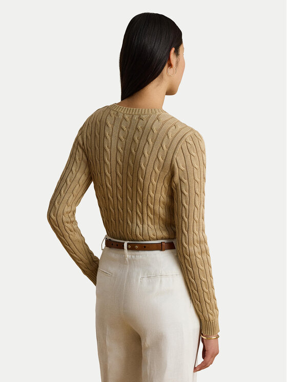 LAUREN RALPH LAUREN LAUREN RALPH LAUREN Sveter 200P14039006 Béžová Regular Fit