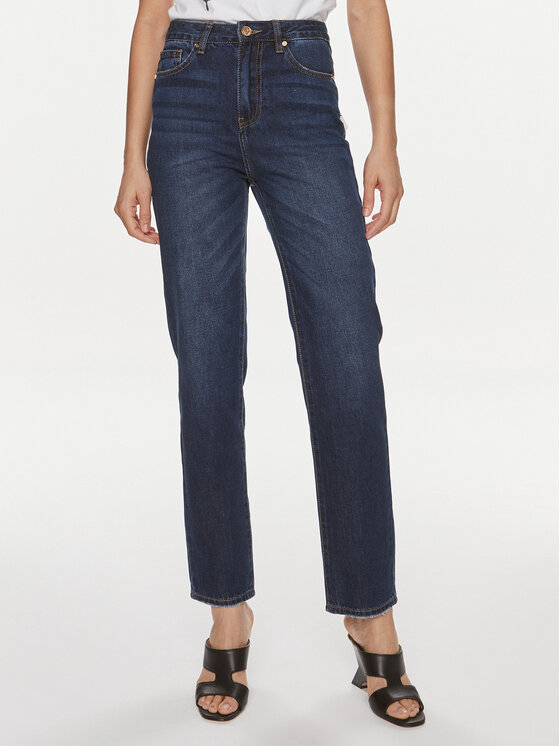Gaudi Gaudi Jeansy 411BD26020 Tmavomodrá Slim Fit