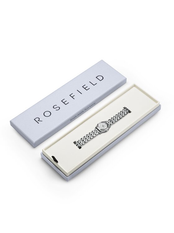 Rosefield Rosefield Zegarek Gemme Srebrny
