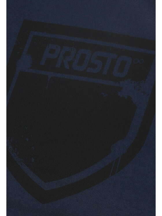 PROSTO. PROSTO. Bluza Splash Shield Granatowy Regular Fit