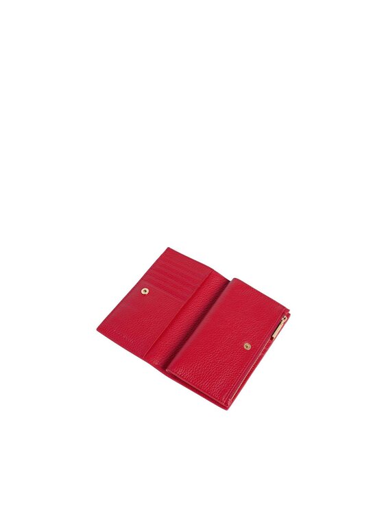 Coccinelle Coccinelle Portafoglio Metallic Large Rosso