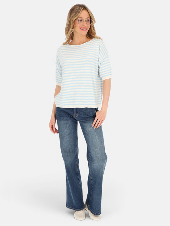 L’AF L’AF Sweter Sofi Niebieski Oversize