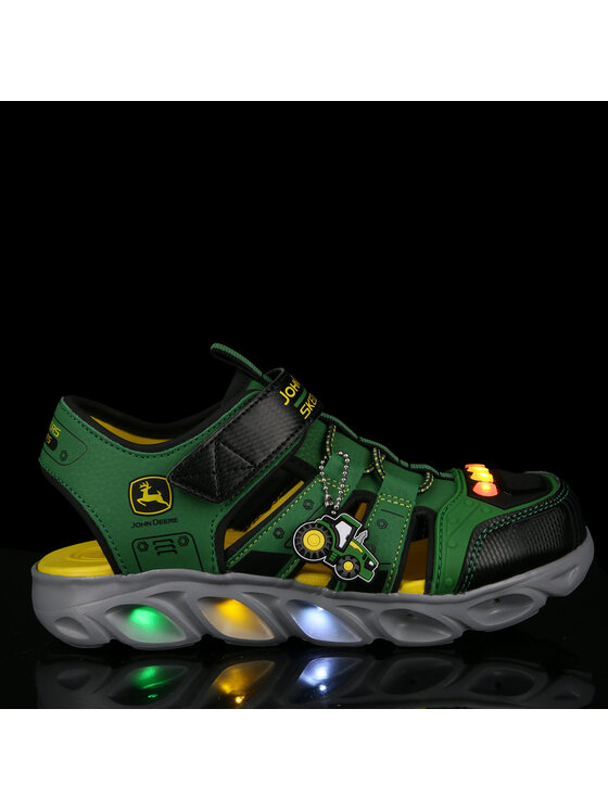 Skechers Skechers Sandales Hypno-Splash- 407070L/GNBK Zaļš
