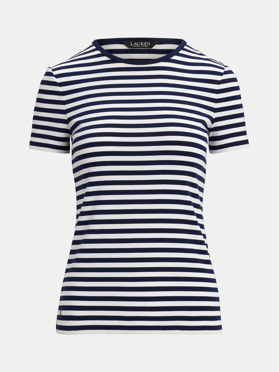 LAUREN RALPH LAUREN LAUREN RALPH LAUREN T-shirt 200957662001 Tamnoplava Slim Fit