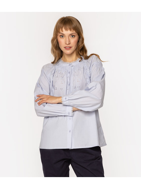Lee Cooper Lee Cooper Koszula MURCJA 9719 Niebieski Regular Fit