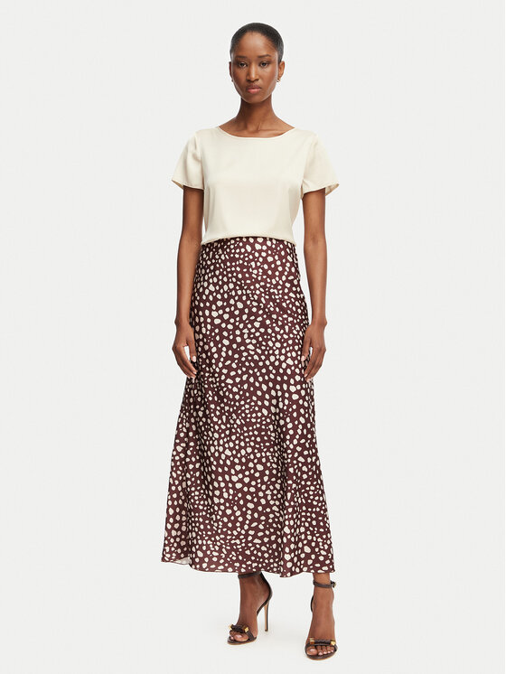 Rinascimento Rinascimento Maxi krilo CFC0129022003 Rjava Regular Fit