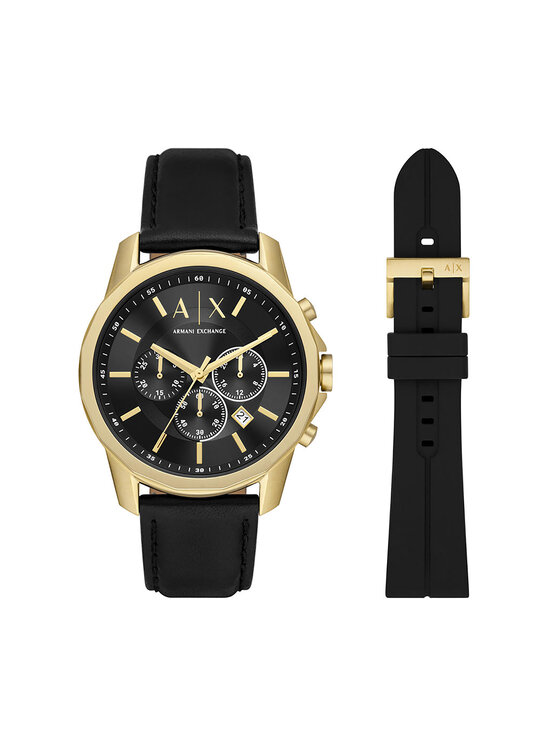 Armani Exchange Pulkstenis Horloge AX7133SET Melns