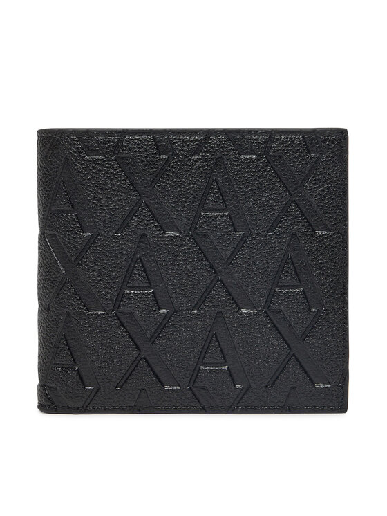 Armani Exchange Armani Exchange Sada peňaženka a puzdro na karty XM001273 AF12133 UC001 Čierna