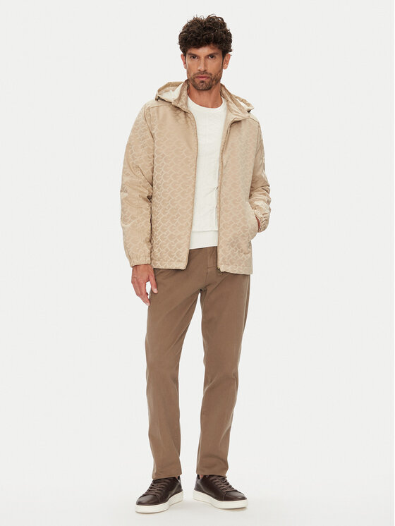 Guess Guess Kurtka przejściowa M5YL14 WHEW2 Beżowy Regular Fit