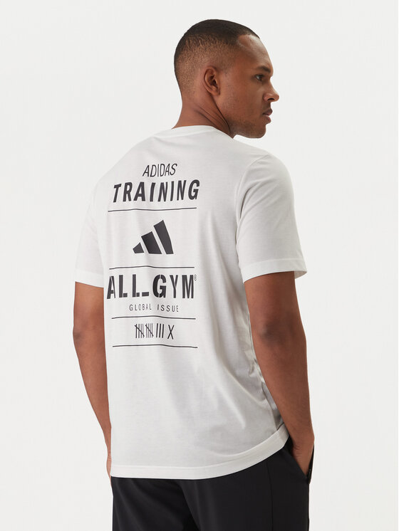 adidas adidas Tricou Category Training Graphic JM8976 Écru Regular Fit