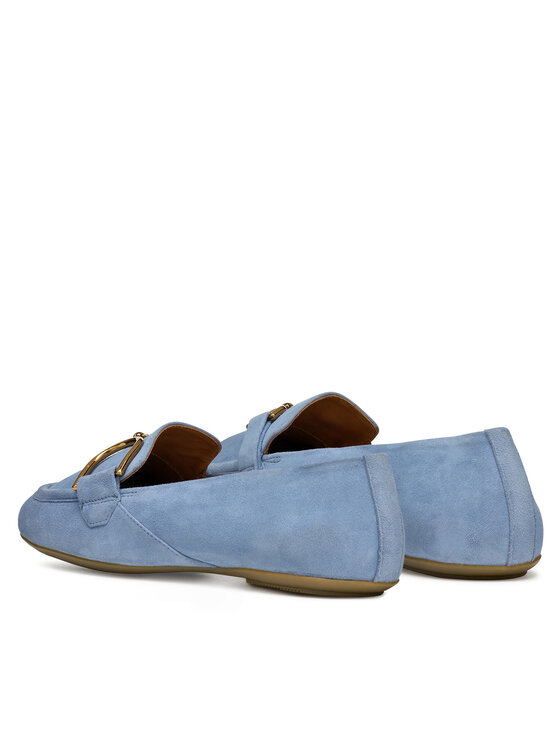 Geox Geox Loafersy D Palmaria D45MUJ 00021 C4003 Niebieski