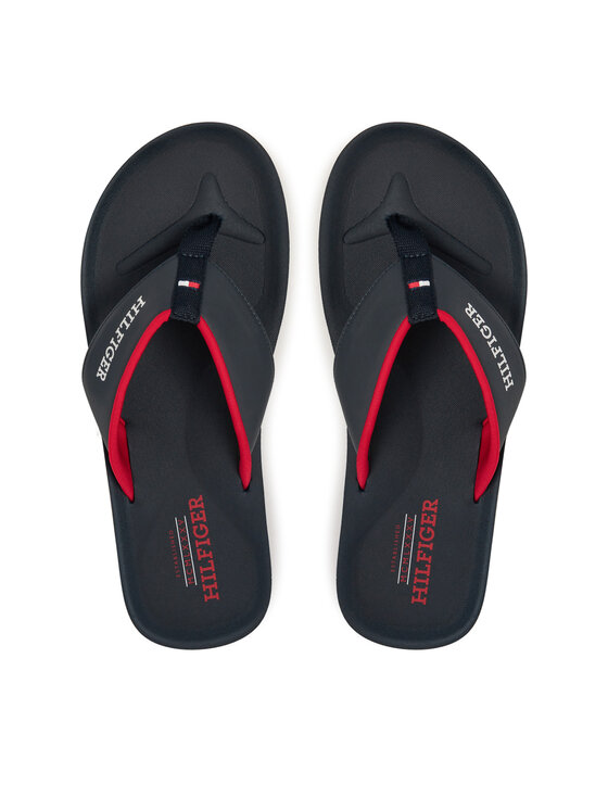 Tommy Hilfiger Tommy Hilfiger Japanke Padded Comfort Hilfiger B Sandal FM0FM05440 Tamnoplava