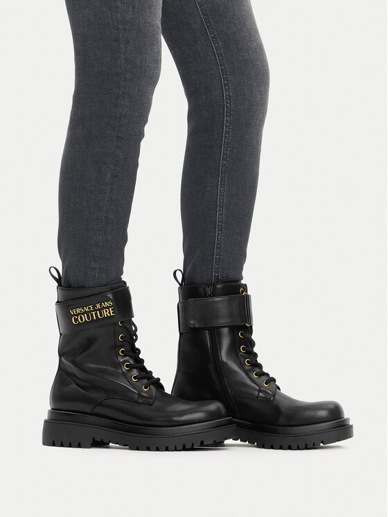 Versace Jeans Couture Versace Jeans Couture Ghete 79VA3S64 Negru