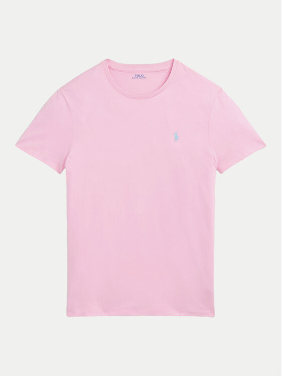 Polo Ralph Lauren Polo Ralph Lauren T-shirt 710671438417 Ružičasta Slim Fit