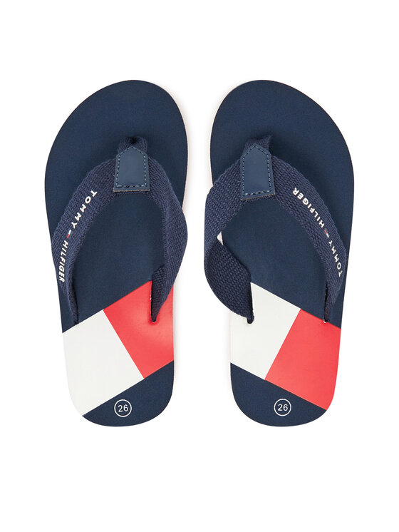 Tommy Hilfiger Žabky T3X8-33908-0058 M Tmavomodrá