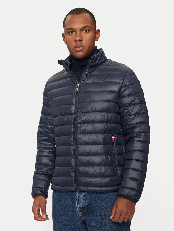 Hechter Paris Hechter Paris Μπουφάν μεταβατικό 50111 142238 Σκούρο μπλε Regular Fit