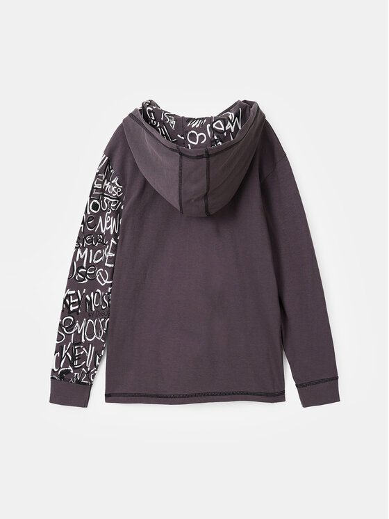 Desigual Desigual Bluza 23WBTK04 Szary Regular Fit