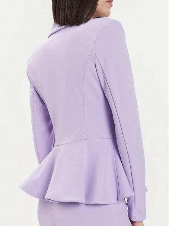 Rinascimento Rinascimento Švarkas CFC0118247003 Violetinė Regular Fit