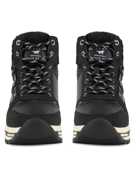 Mustang Mustang Stiefeletten 1364-503 Schwarz