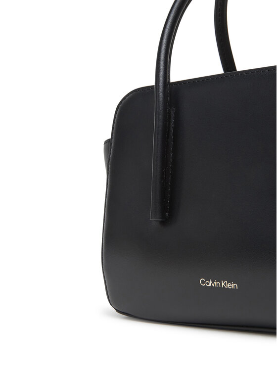Calvin Klein Calvin Klein Τσάντα Carryall Micro Leather Tote LV04F3057G Μαύρο