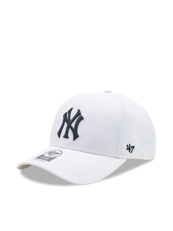 Șapcă 47 Brand MLB New York Yankees '47 MVP SNAPBACK B-MVPSP17WBP-WHM Alb