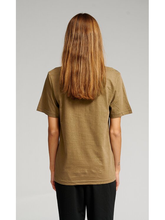 TeeShoppen TeeShoppen T-Shirt 'Oversized Collection' Khaki Oversize