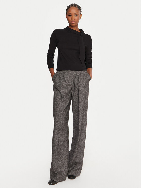 Marella Marella Megztinis Osaka 2525366061000 Juoda Regular Fit