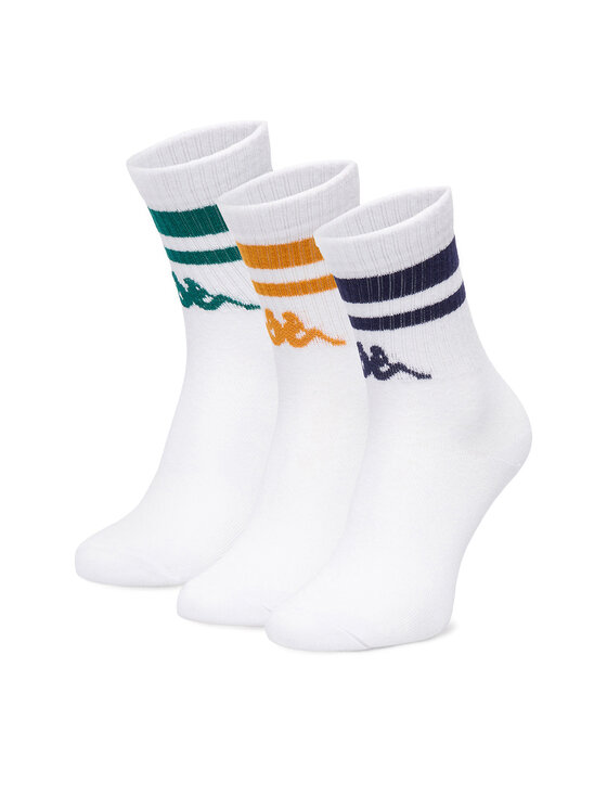 Kappa Kappa Lange Socken CEO_KR_KAPPA_ 005_W_AW25 Weiß