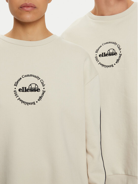 Ellesse Ellesse Μπλούζα Unisex Salzburg SHX21065 Μπεζ Regular Fit