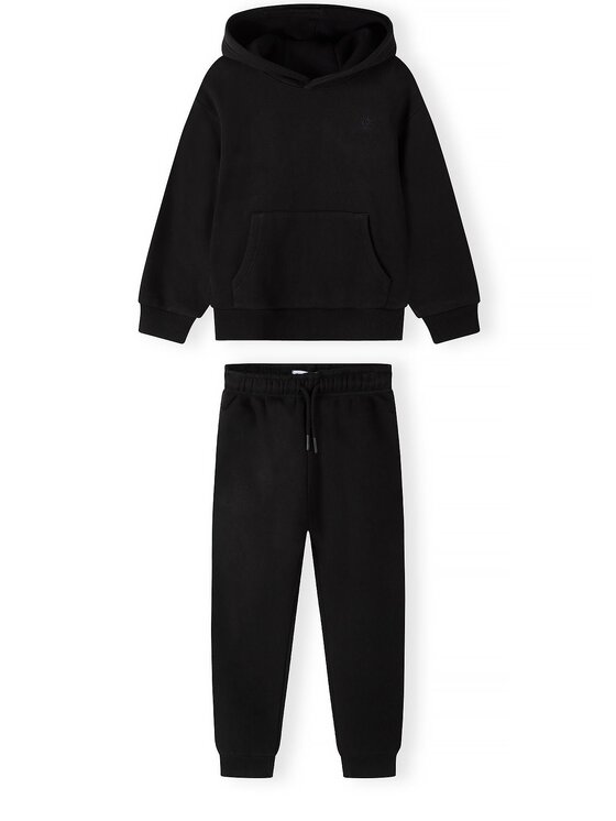 minoti minoti Komplet dresowy 33FLEECE296 Czarny Slim Fit