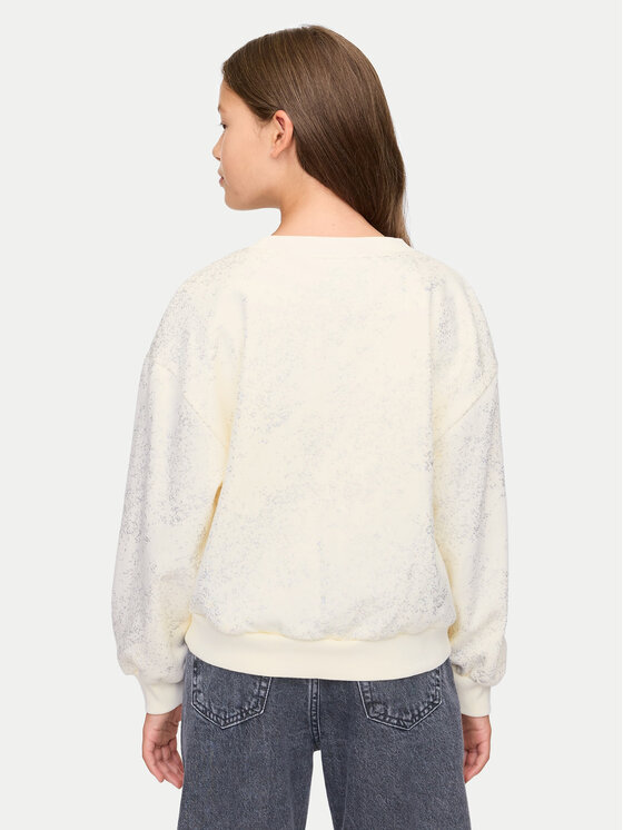 Gap Gap Суитшърт 628718 Екрю Regular Fit