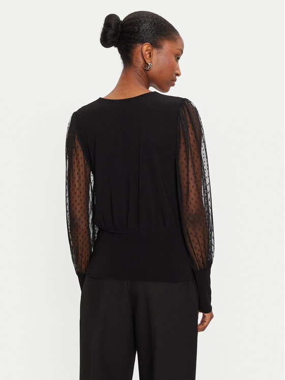 Morgan Morgan Bluse 221-TAGADA Schwarz Regular Fit