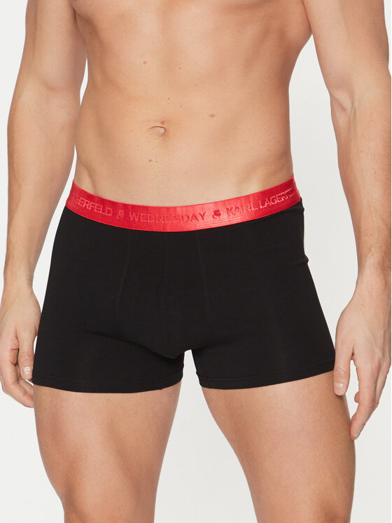 KARL LAGERFELD KARL LAGERFELD Set di 7 boxer A1M47118 Nero