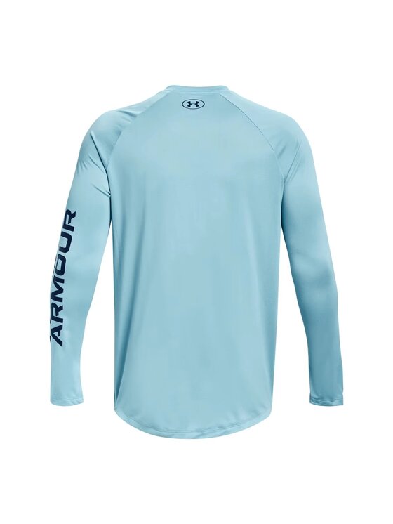 Under Armour Under Armour Longsleeve 1379782-490 Niebieski Regular Fit